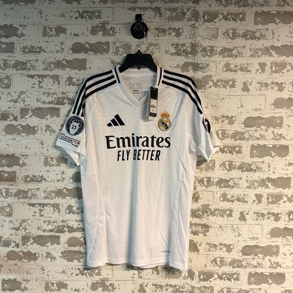 NEW - Adidas White Real Madrid Lester Home Jersey 24/25 - Medium #7